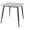 Signal Meble Valgomojo stalas SIGNAL Rion 80x80x76 cm, juoda