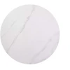 Signal Meble Valgomojo stalas SIGNAL Rion 90x90x76 cm, balta/juoda
