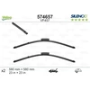 Bikuva.lt Valytuvai Valeo Silencio Xtrm 580/580mm