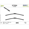 Valytuvai Valeo Silencio 650/650mm