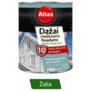 Medinių fasadų dažai ALTAX, žalia., 750 ml