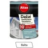 Medinių fasadų dažai ALTAX balta 750 ml.
