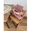 Vandeniui atsparios pagalvėlės Stokke Tripp Trapp 2in1, purvinos rožinės spalvos