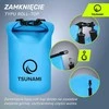 Vandeniui atsparus 30 litrų krepšys TSUNAMI mėlynas