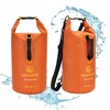 Vandeniui atsparus AQUASTIC Dry Bag 30l PVC oranžinis Valcuotas užsegimas