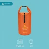 Vandeniui atsparus AQUASTIC Dry Bag 30l PVC oranžinis Valcuotas užsegimas