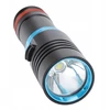Vandeniui atsparus LED žibintuvėlis, skirtas nardyti galingiems nardytojams IPX8 5000LM