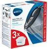 BRITA vandens filtravimo ąsotis „Marella“ grafito spalvos + 3 kasetės