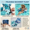 Vandens hamakas, maudymosi čiužinys, fotelis, pripučiamas gultas, plaukimo žiedas, baseinas