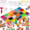 VANDENS KRUOLIAI AQUA BEADS MAGIC BEADS 3000el KŪRYBINIŲ RAŠTŲ DOVANŲ RINKINYS