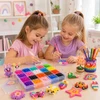 VANDENS KRUOLIAI AQUA BEADS MAGIC BEADS 3000el KŪRYBINIŲ RAŠTŲ DOVANŲ RINKINYS