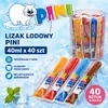 Vandens ledo ledo ledinukai skonių mišinys užšaldymui Pini Barrel 40ml x4 0vnt