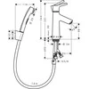 Hansgrohe Talis S bidete maisytuvas