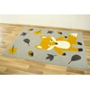 Vanhoutte DYWAN DZIECIĘCY PILKA MUSTARDOWY LISEK LEŚNY LIŚCIE LUNA KIDS 100x150 cm