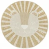 Vanhoutte DYWAN OKRĄGŁY DWUSTRONNY BEŻ KREM DZIECIĘCY LEW OUTDOOR BRUSSELS śr. 160 cm