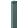 Vartelių stulpas RAL9005, cinkuotas, juodos sp., 70 x 70 x 2000 mm