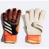 Vartininko pirštinės Adidas Predator Match Fingersave Junior, baltos