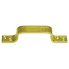 Vartų rankena UNB 160, 160 x 47 x 1,3 mm, juodos sp.
