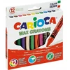 Vaškinės kreidelės Carioca, 12 spalvų