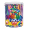 Vaškinės kreidelės 64 spalvų Colorino Kids kibirėlyje