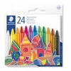 Vaško pieštukai Staedtler, 24 spalvos
