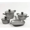 Vavio Stone Design puodas su dangteliu 20cm 2,2L