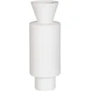 Vaza Ø10.5cm H28cm keraminė/balta