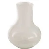 Vaza Ø16cm H20cm stiklinė/balta