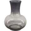 Vaza Ø16cm H20cm stiklinė/pilka