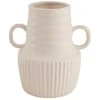 Vaza 16x12.5x17.5cm keraminė/balta