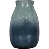 Vaza Ø18cm H28cm stiklinė/pilka