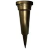 Vaza D9.5cm H31cm plastikinė/aukso sp.