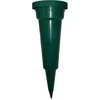 Vaza D9.5cm H31cm plastikinė/žalia