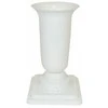 FORM PLASTIC Vaza Dama D13cm/H26.7cm balta