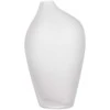 Vaza Everest L13.5cm W9cm H24cm stiklinė/balta