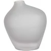 Vaza Everest L15cm W10cm H16.5cm stiklinė/balta