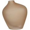 Vaza Everest L15cm W10cm H16.5cm stiklinė/ruda