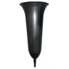 Vaza įsmeigiama į žemę Ø9cm H26cm plastikinė/sidabro sp.