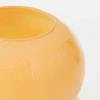 Vaza Mondox Mica Decorations Ø20.5cm H22.5cm stiklinė/oranžinė