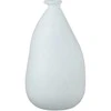 Vaza Organic Ø21cm H36cm stiklinė/balta