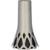 Vaza Roseta D18cm H30cm plastik./sidabro sp.