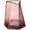 Vaza Rosie Mica Decorations Ø13cm H16cm stiklinė/rožinė