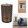 Bikuvalt Vaza stiklinė rusva sp. H20 cm ASTER Home Deco HD9026