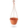 Vazonas AGRO 4,5 l D270xH160 mm ruda sp., pakabinamas Prosperplast