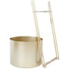 Home4You Vazonas DEIA GOLD L 24,5x23,5xH57cm Auksinė