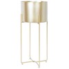 Home4You Vazonas DEIA GOLD L 24,5x23,5xH57cm Auksinė
