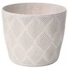 FORM PLASTIC Vazonas Flow Petit Eco, 17 cm, Baltas