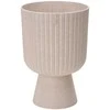 Vazonas FORM PLASTIC Keli Mika Eco Wood 18cm Baltas