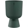 Vazonas FORM PLASTIC Keli Mika Eco Wood 18cm Žalias