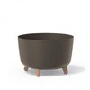 Vazonas GRACIA ECO WOOD STANDARD 21,5 L D390xH257 mm kavos sp. Prosperplast